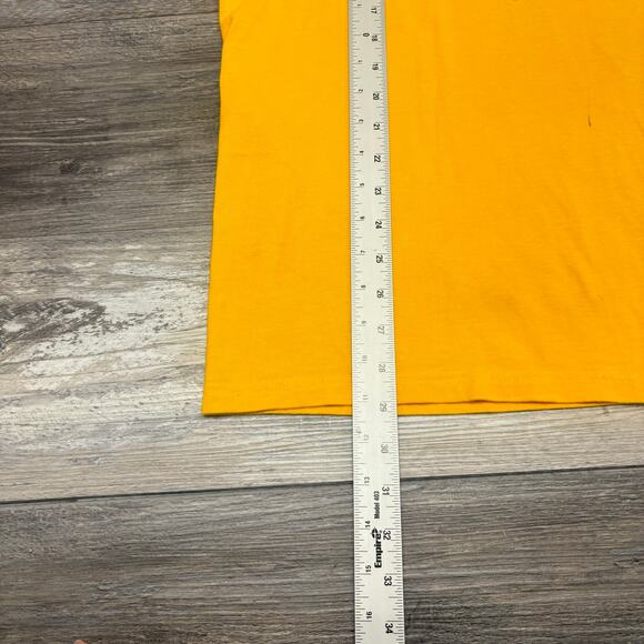 Harley Davidson Freedom Bald Eagle Flames Yellow Black Red Mens XL Biker T-Shirt - Picture 10 of 13